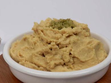 Hummus di aglio e olive